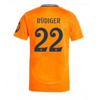 Muški Nogometni Dres Real Madrid Antonio Rudiger #22 Gostujuci 2024-25 Kratak Rukav